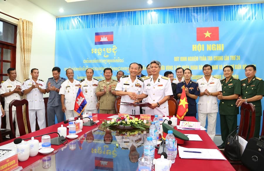 Vùng 5 Hải quân nhân dân Việt Nam và Căn cứ biển Hải quân Hoàng gia Cam-pu-chia: Rút kinh nghiệm tuần tra chung lần thứ 24