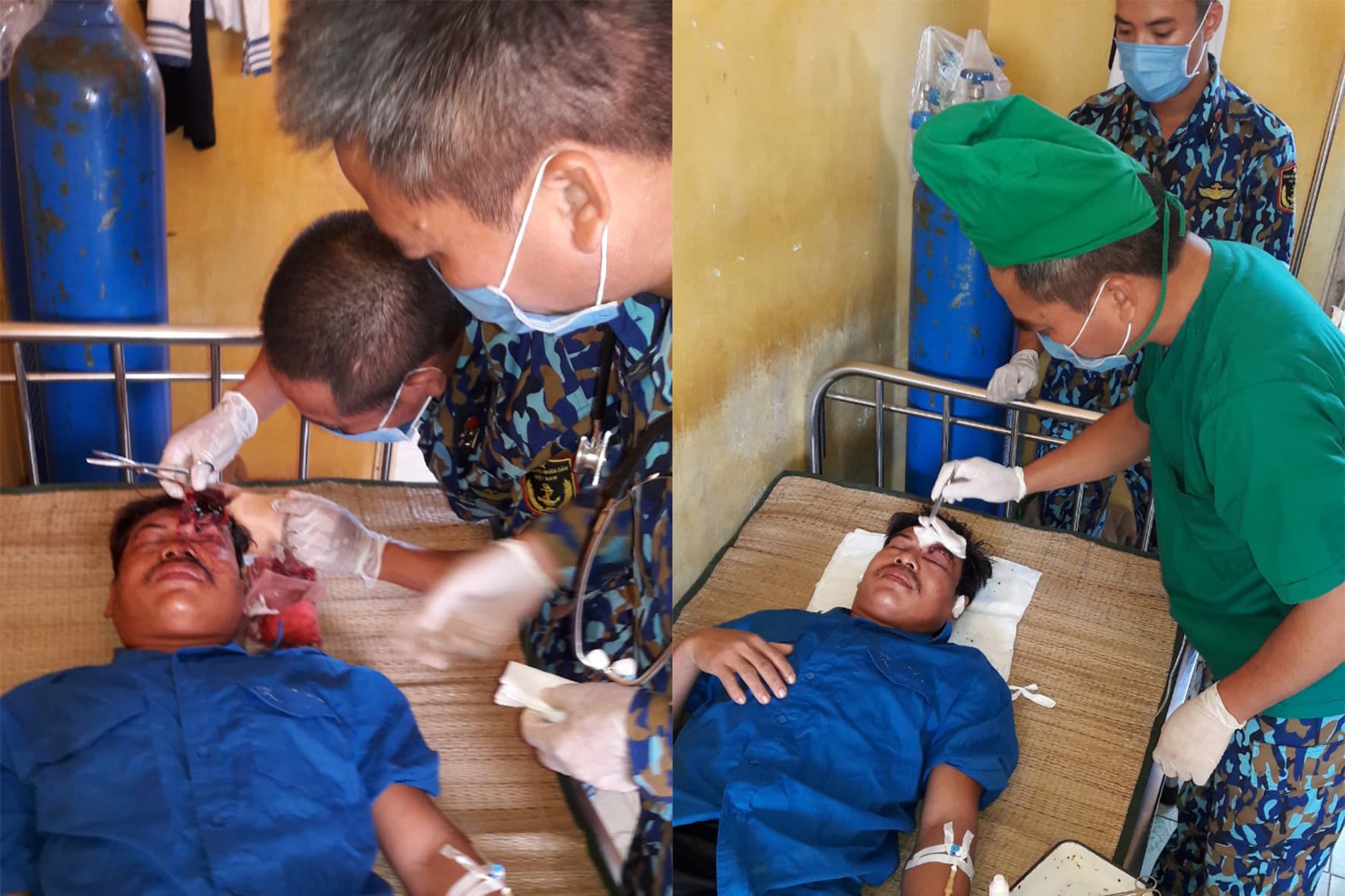 Quân y đảo Tiên Nữ và Phan Vinh: Chăm sóc và điều trị ngư dân tỉnh Bình Thuận bị nạn