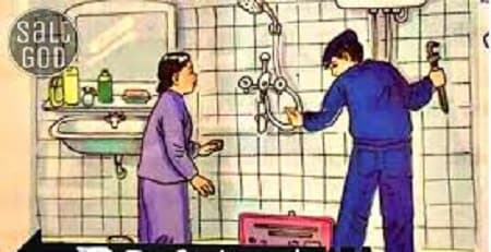 Giả làm thợ sửa ống nước để trộm cắp