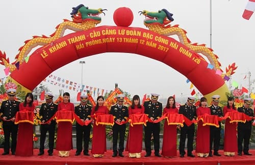 Lữ đoàn Đặc công Hải quân 126 khánh thành cầu cảng và đón nhận tàu