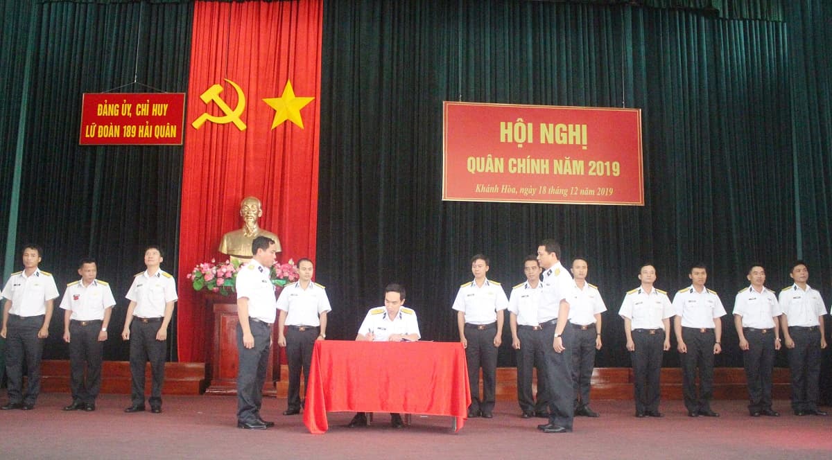 Lữ đoàn Tàu ngầm 189 hoàn thành tốt nhiệm vụ năm 2019