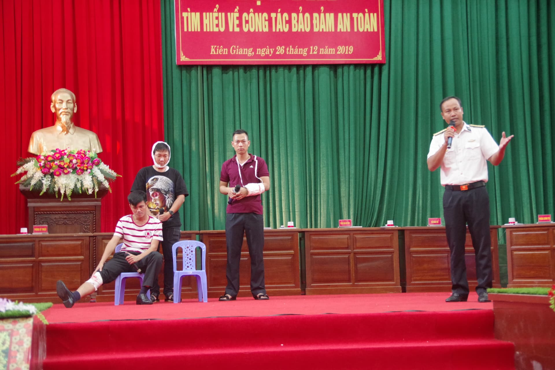 Vùng 5 Hải quân: Hội thi tìm hiểu về công tác bảo đảm an toàn
