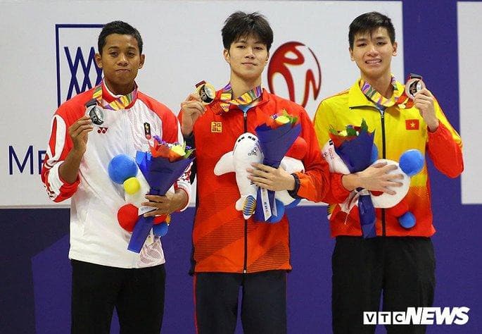 Kình ngư Hải quân: Trần Hưng Nguyên phá kỷ lục SEA Games, đoạt Huy chương Vàng thứ 2