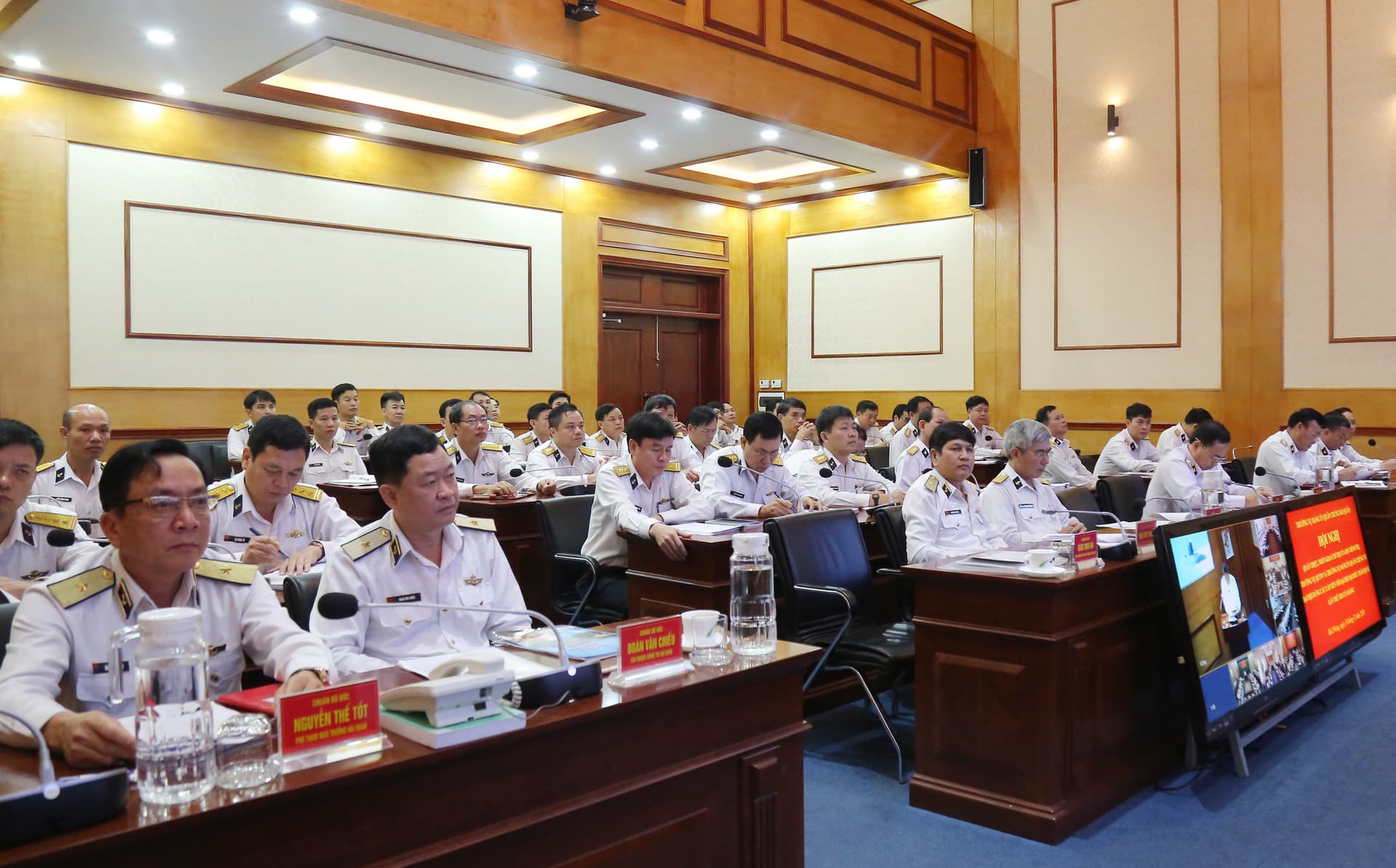 Quân chủng Hải quân: Hội nghị triển khai đại hội đảng các cấp