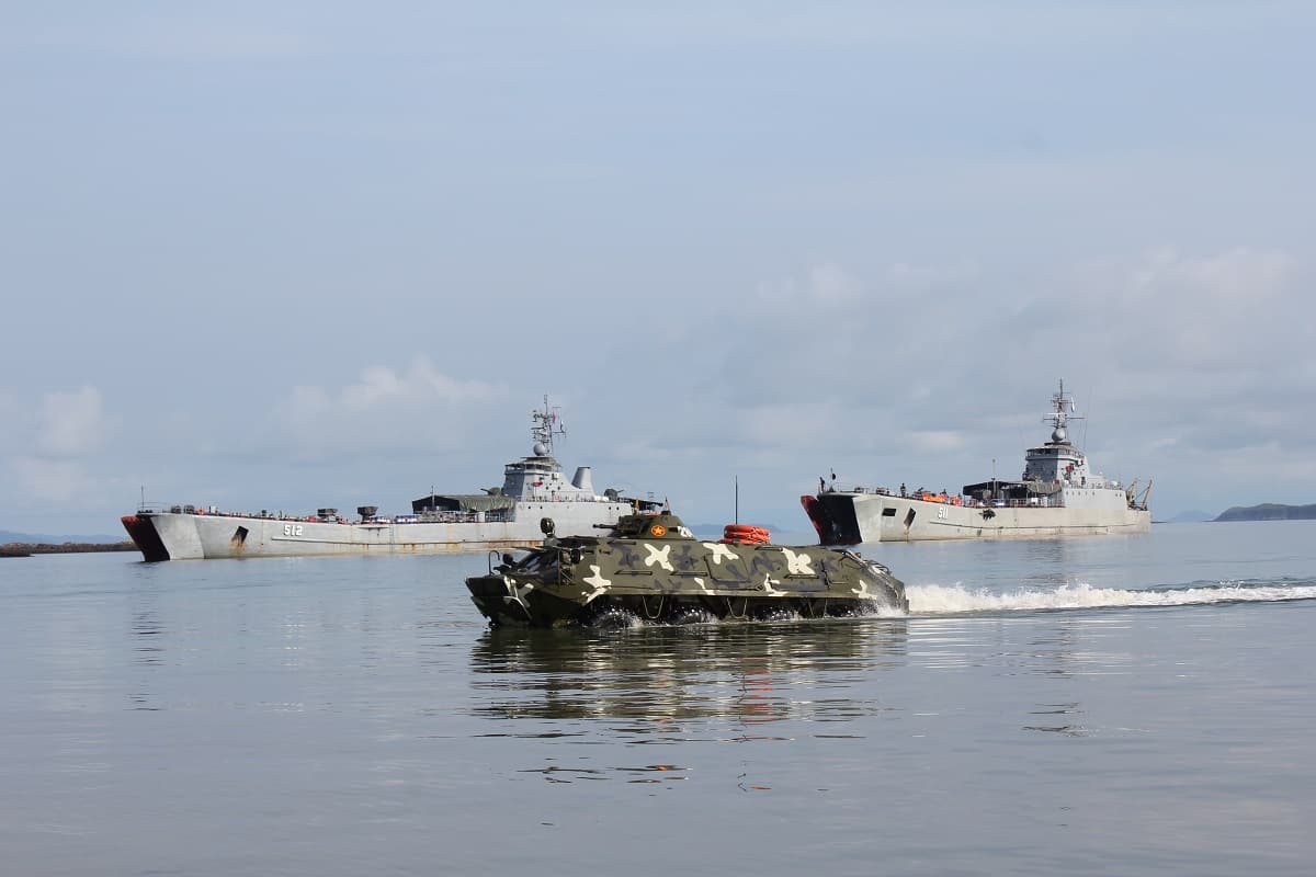 Lữ đoàn Hải quân đánh bộ 147: Nâng cao chất lượng huấn luyện hiệp đồng đổ bộ đường biển