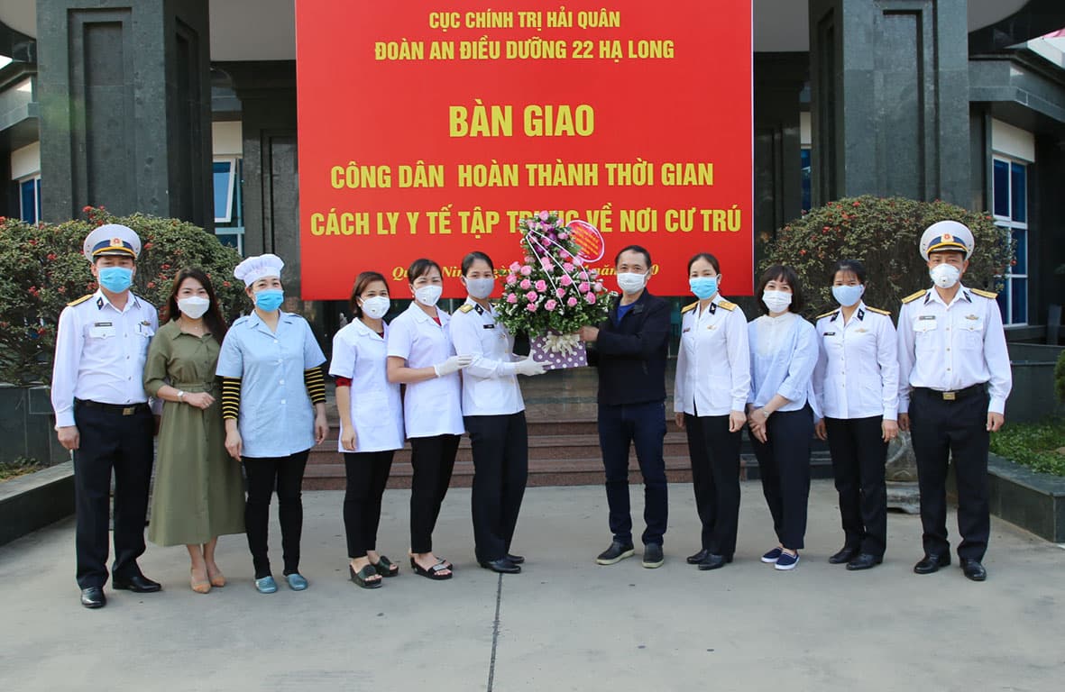 Đoàn An điều dưỡng 22 Hạ Long: Hoàn thành nhiệm vụ cách ly tập trung 191 công dân