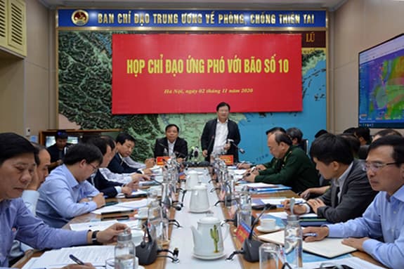 Không được chủ quan, mất cảnh giác trong ứng phó bão số 10