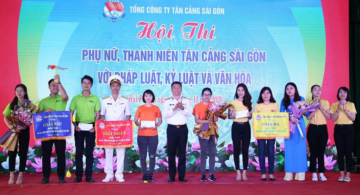 Hội thi phụ nữ, thanh niên Tân cảng Sài Gòn với pháp luật, kỷ luật và văn hóa
