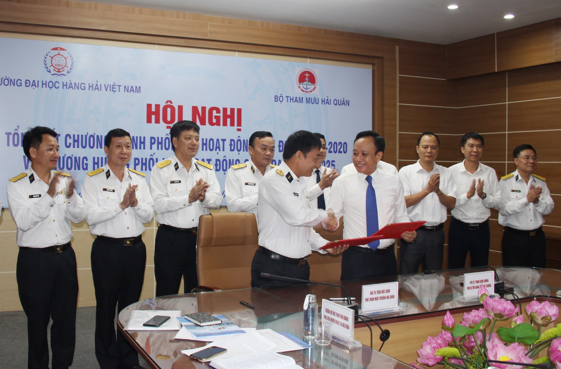 Bộ Tham mưu Hải quân-Trường Đại học Hàng hải Việt Nam: Tổng kết công tác phối hợp hoạt động giai đoạn 2015-2020