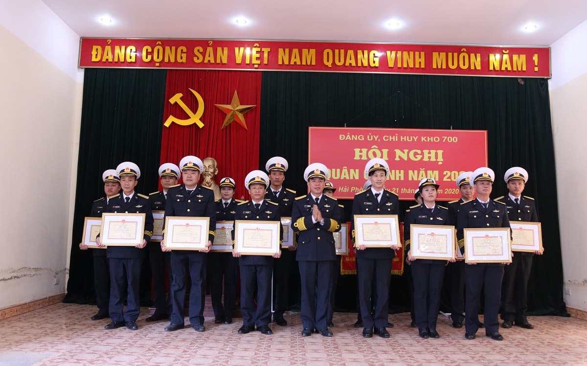 Kho 700: Tập trung xây dựng Kho “Chính quy, an toàn, mẫu mực”
