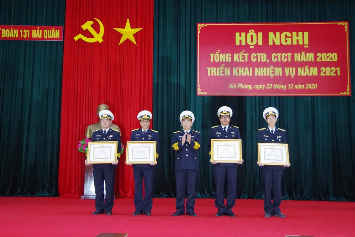 Lữ đoàn 131: Hoàn thành tốt hoạt động công tác đảng, công tác chính trị năm 2020.