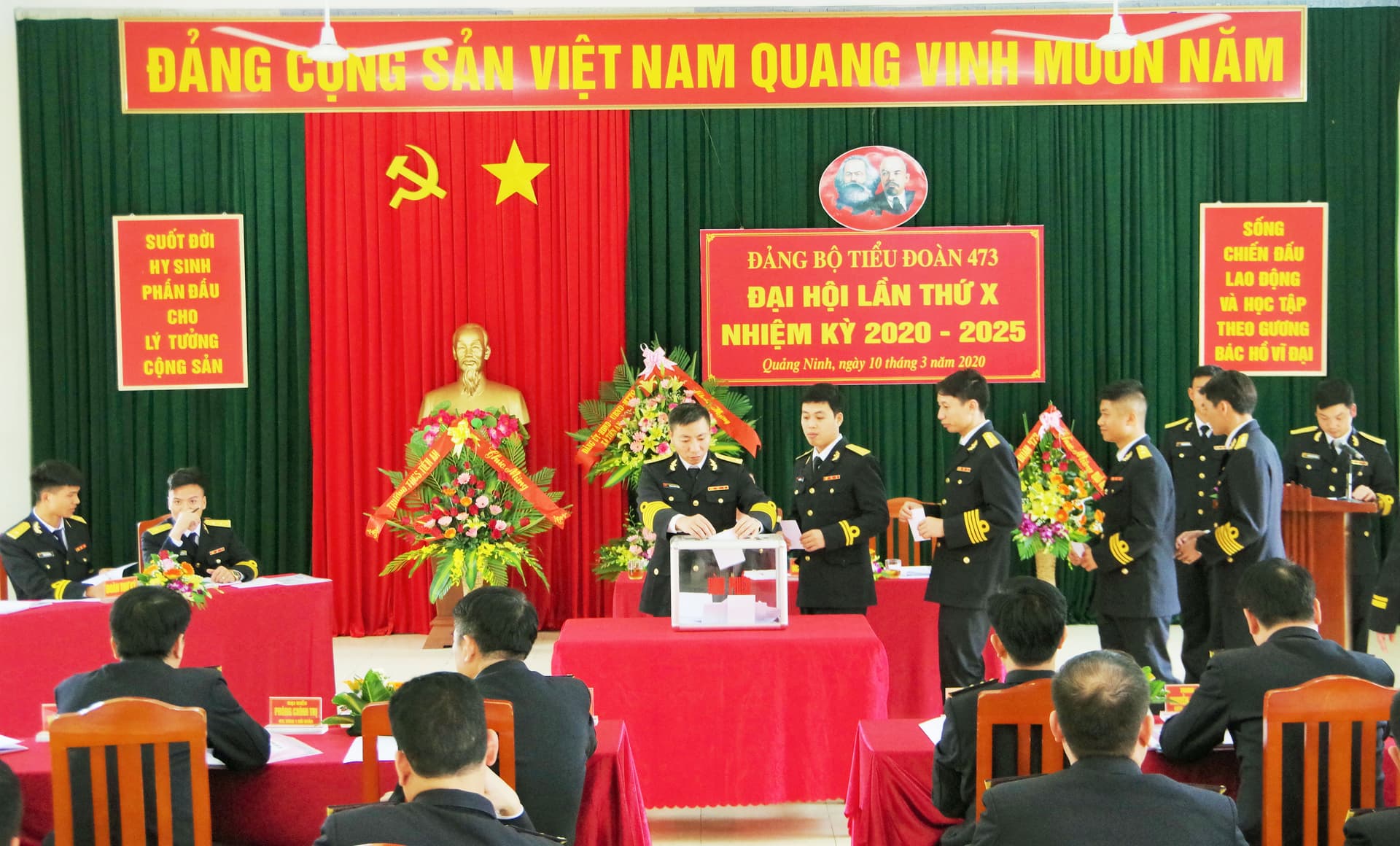 Đảng bộ bộ phận Tiểu đoàn 473 được chọn làm trước để rút kinh nghiệm trong Đảng bộ Lữ đoàn 147