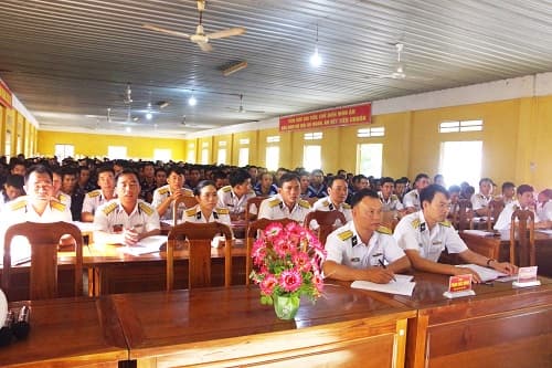Bộ Tư lệnh Vùng 5 Hải quân tổ chức đối thoại dân chủ quý I năm 2020