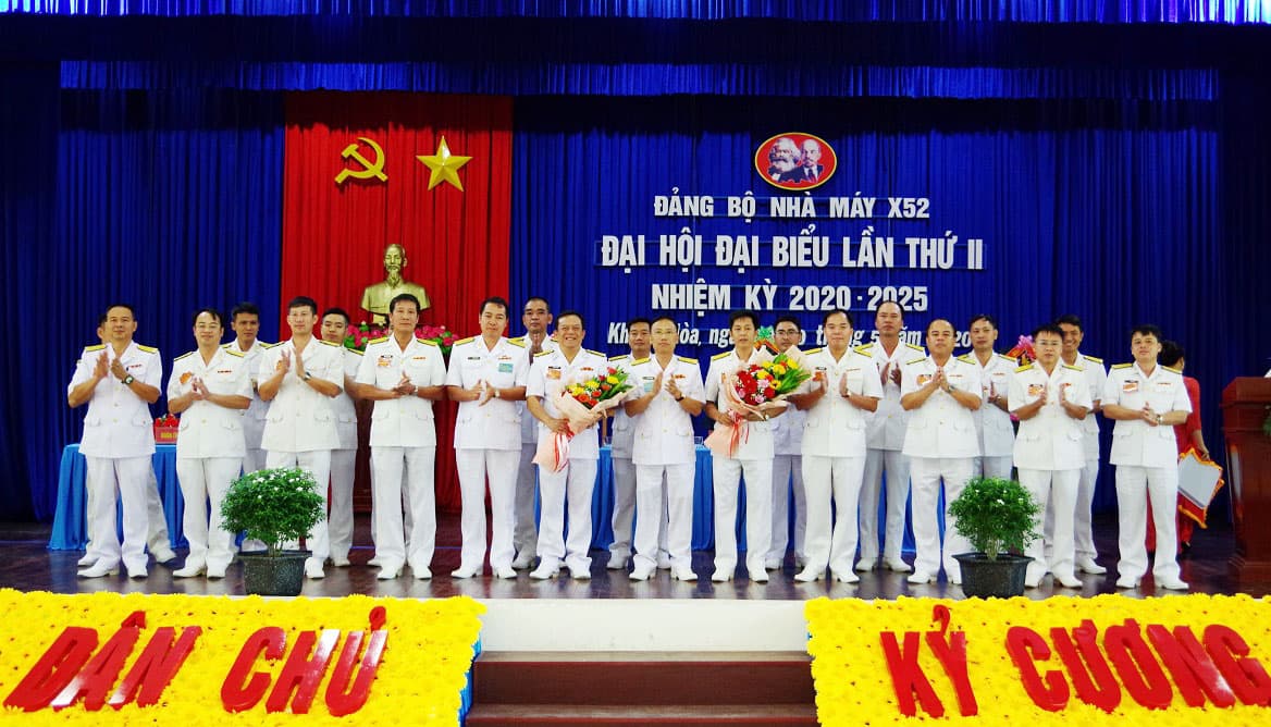 Đại hội đại biểu Đảng bộ Nhà máy X52 lần thứ II, nhiệm kỳ 2020-2025