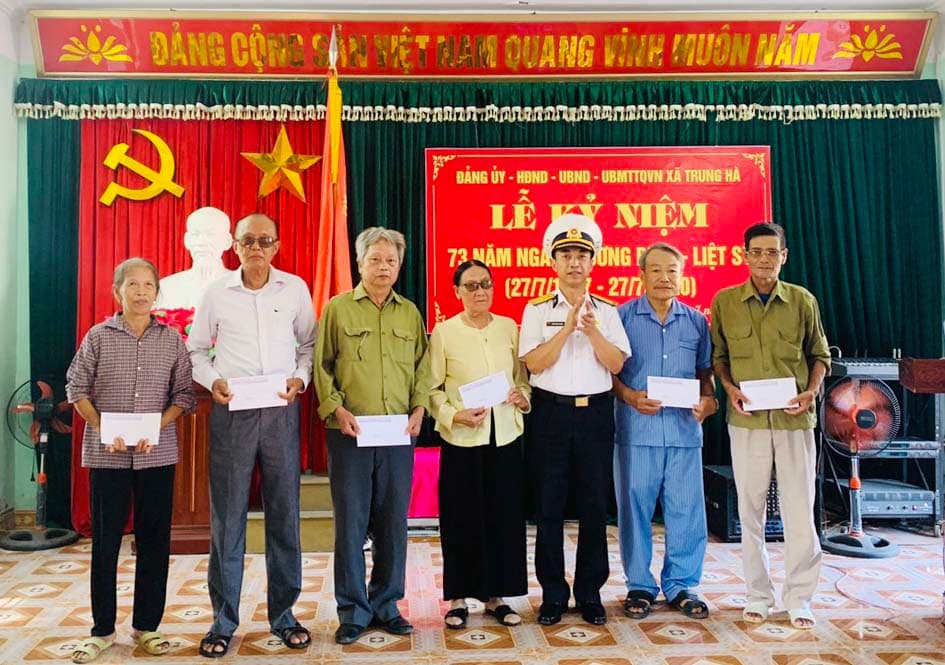 Lữ đoàn Đặc công Hải quân 126 tổ chức các hoạt động tri ân tháng 7