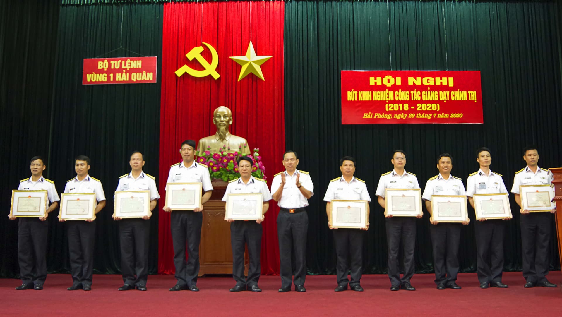 Vùng 1 Hải quân: Rút kinh nghiệm công tác giảng dạy chính trị giai đoạn 2018-2020