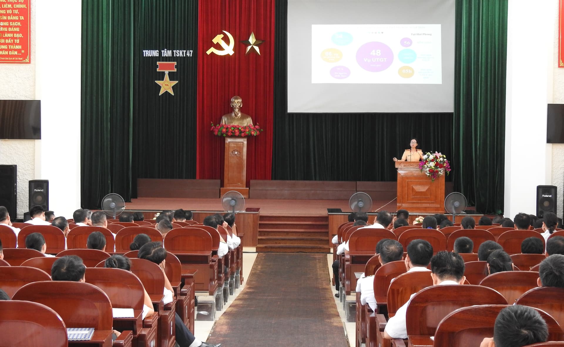 Trung tâm 47 tuyên truyền pháp luật về an toàn giao thông