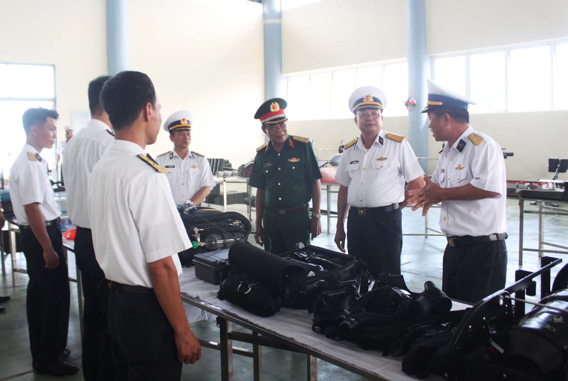 Cục Quân huấn, Bộ Tổng Tham mưu kiểm tra công tác huấn luyện tại Lữ đoàn 126