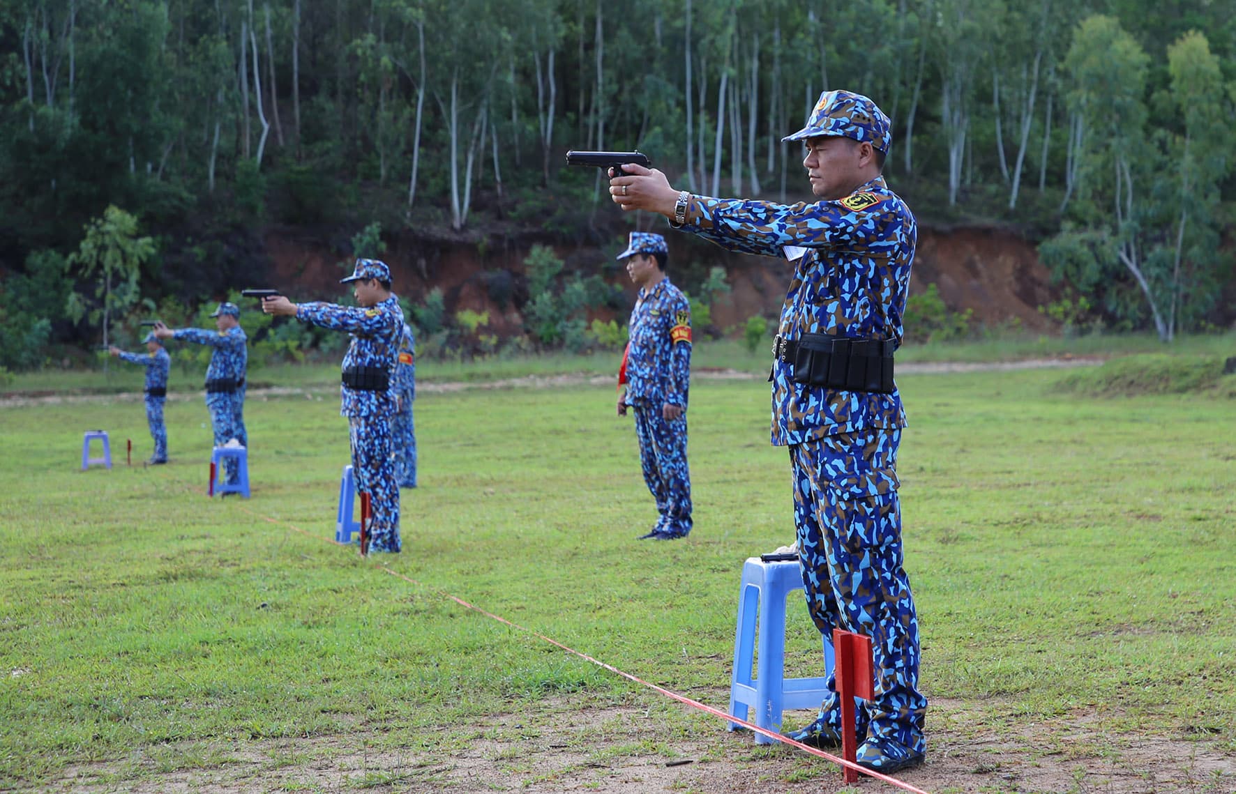Quân chủng Hải quân: Bế mạc Hội thi tiểu đoàn trưởng, chính trị viên tiểu đoàn khối lục quân