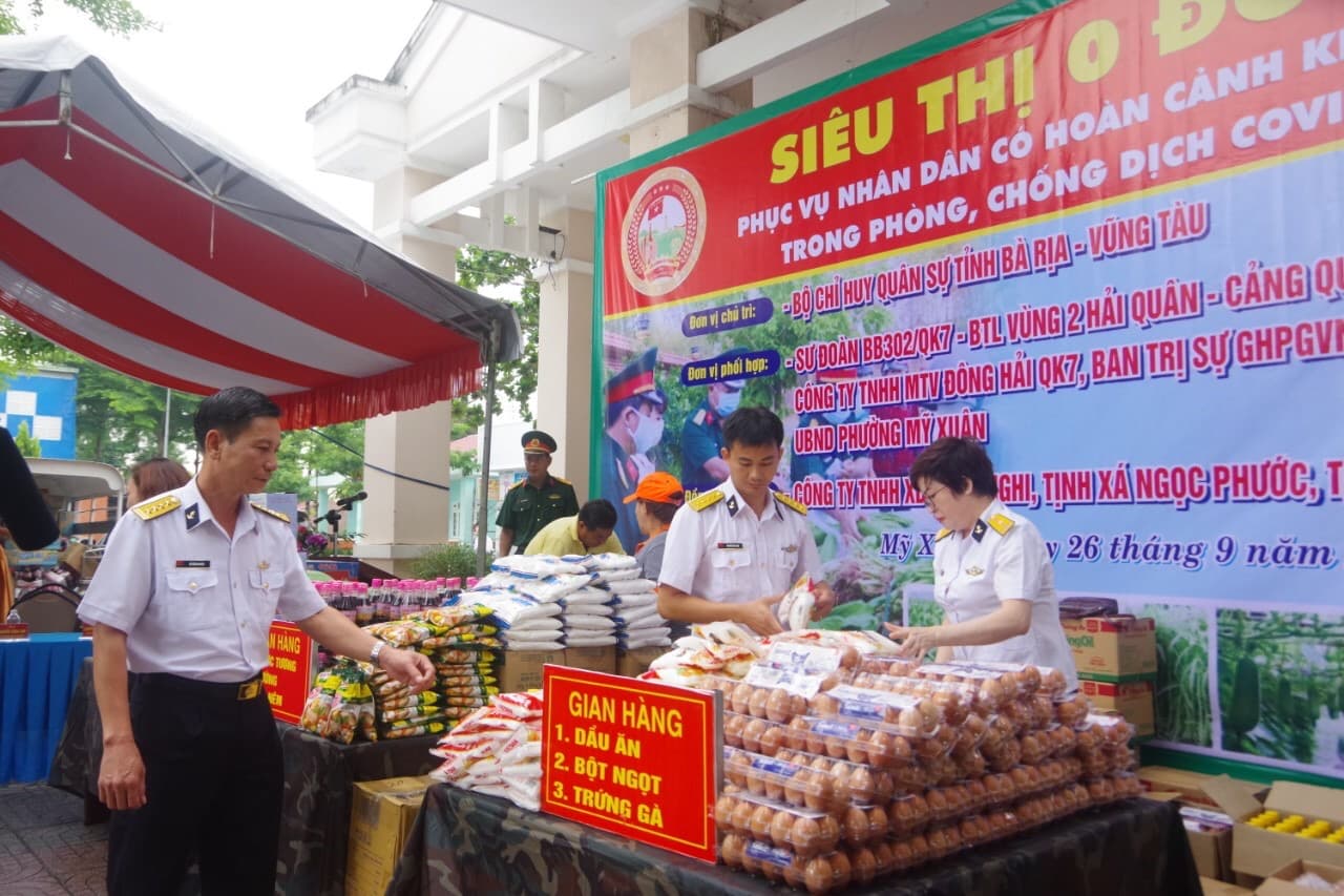 Vùng 2 tham gia “Siêu thị 0 đồng”