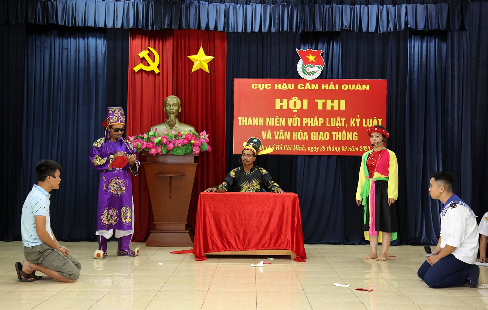 Hội thi “Thanh niên Cục Hậu cần Hải quân với pháp luật, kỷ luật và văn hóa giao thông”
