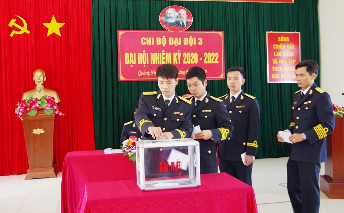 Lữ đoàn 147: Chi bộ Đại đội 3 được chọn tổ chức đại hội trước