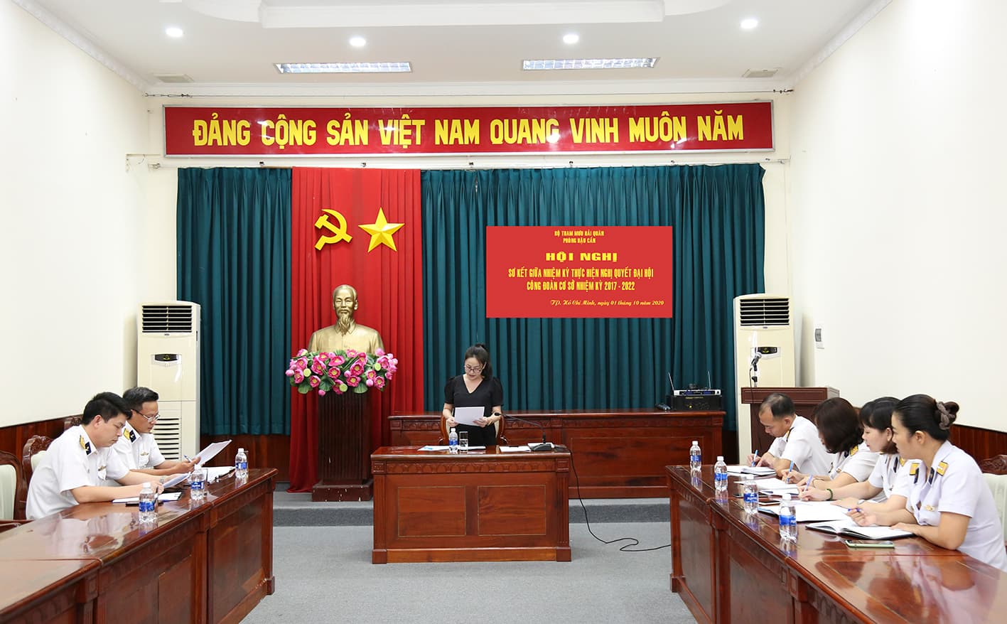 Sơ kết thực hiện nghị quyết công đoàn cơ sở giữa nhiệm kỳ 2017-2022