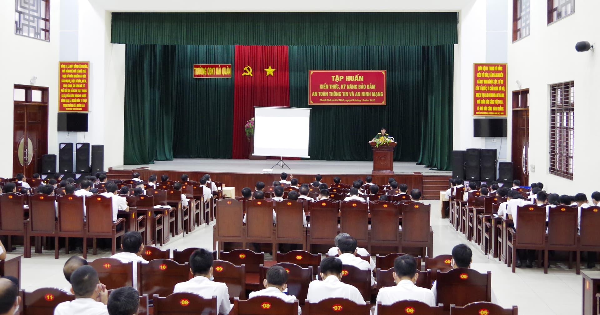 Trường Cao đẳng Kỹ thuật Hải quân tập huấn bảo đảm an toàn thông tin, an ninh mạng