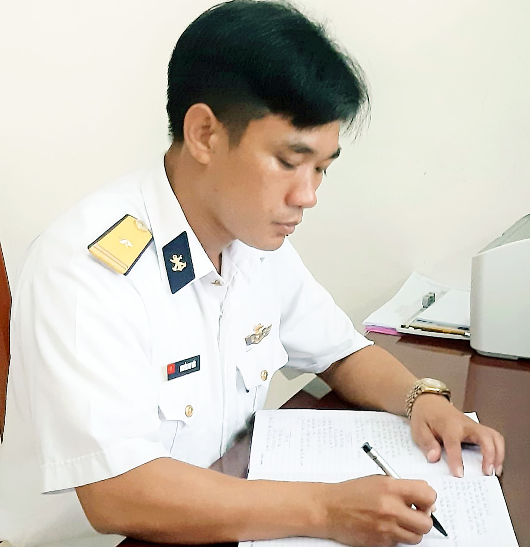 Chính trị viên tiểu đoàn xuất sắc