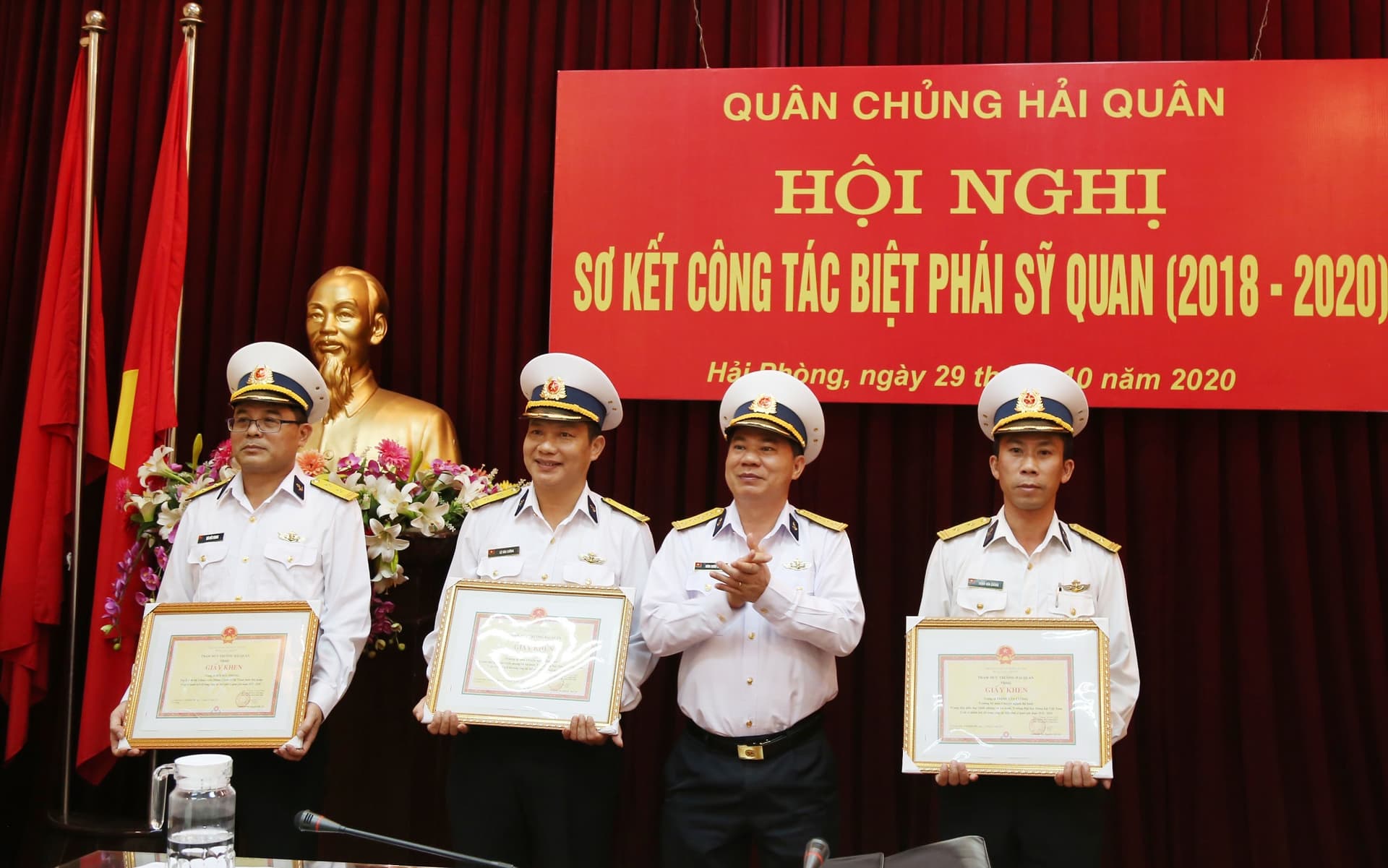 Sơ kết công tác biệt phái sĩ quan giai đoạn 2018-2020