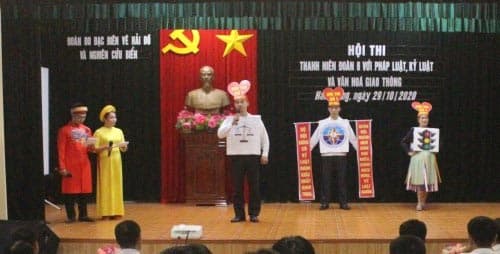 Hội thi “Thanh niên Đoàn Đo đạc biên vẽ hải đồ và nghiên cứu biển với pháp luật, kỷ luật và văn hóa giao thông”
