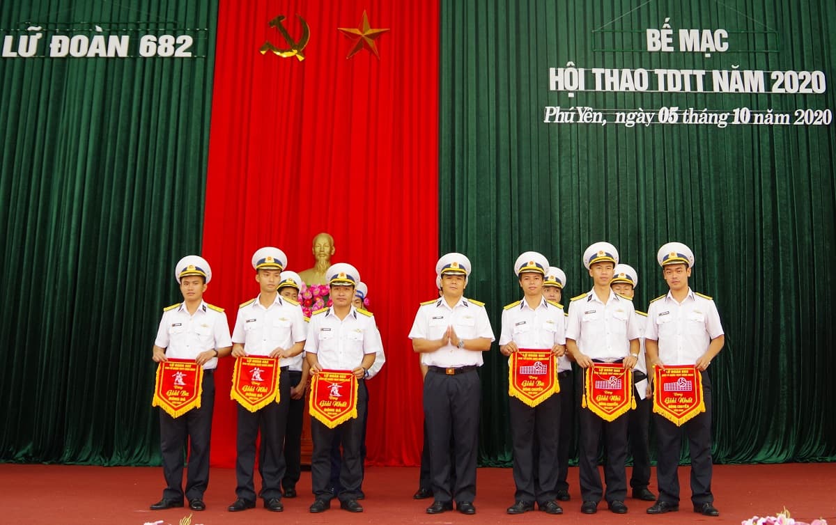 Lữ đoàn 682: Bế mạc Hội thao thể dục, thể thao năm 2020