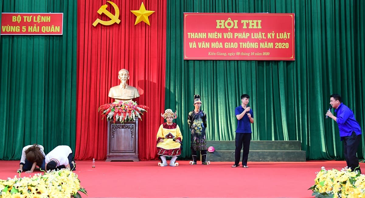 Vùng 5: Hội thi “Thanh niên với pháp luật, kỷ luật và văn hóa giao thông”