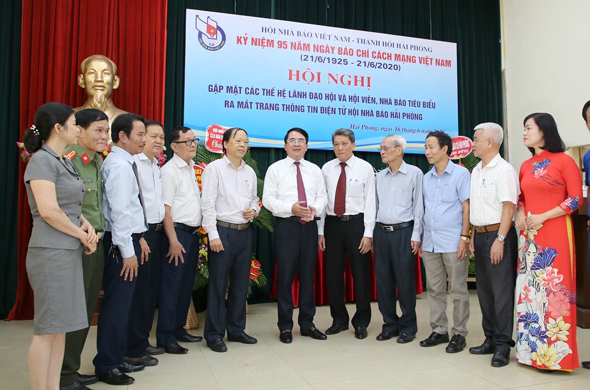 Hội Nhà báo Hải Phòng gặp mặt kỷ niệm 95 năm Ngày Báo chí cách mạng Việt Nam
