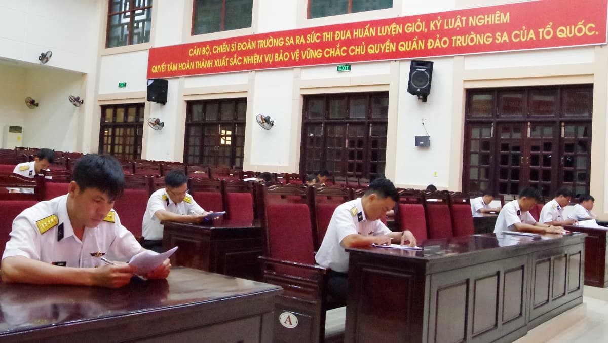 Lữ đoàn 146: 27 thí sinh  tham gia Hội thi cán bộ giảng dạy chính trị năm 2020