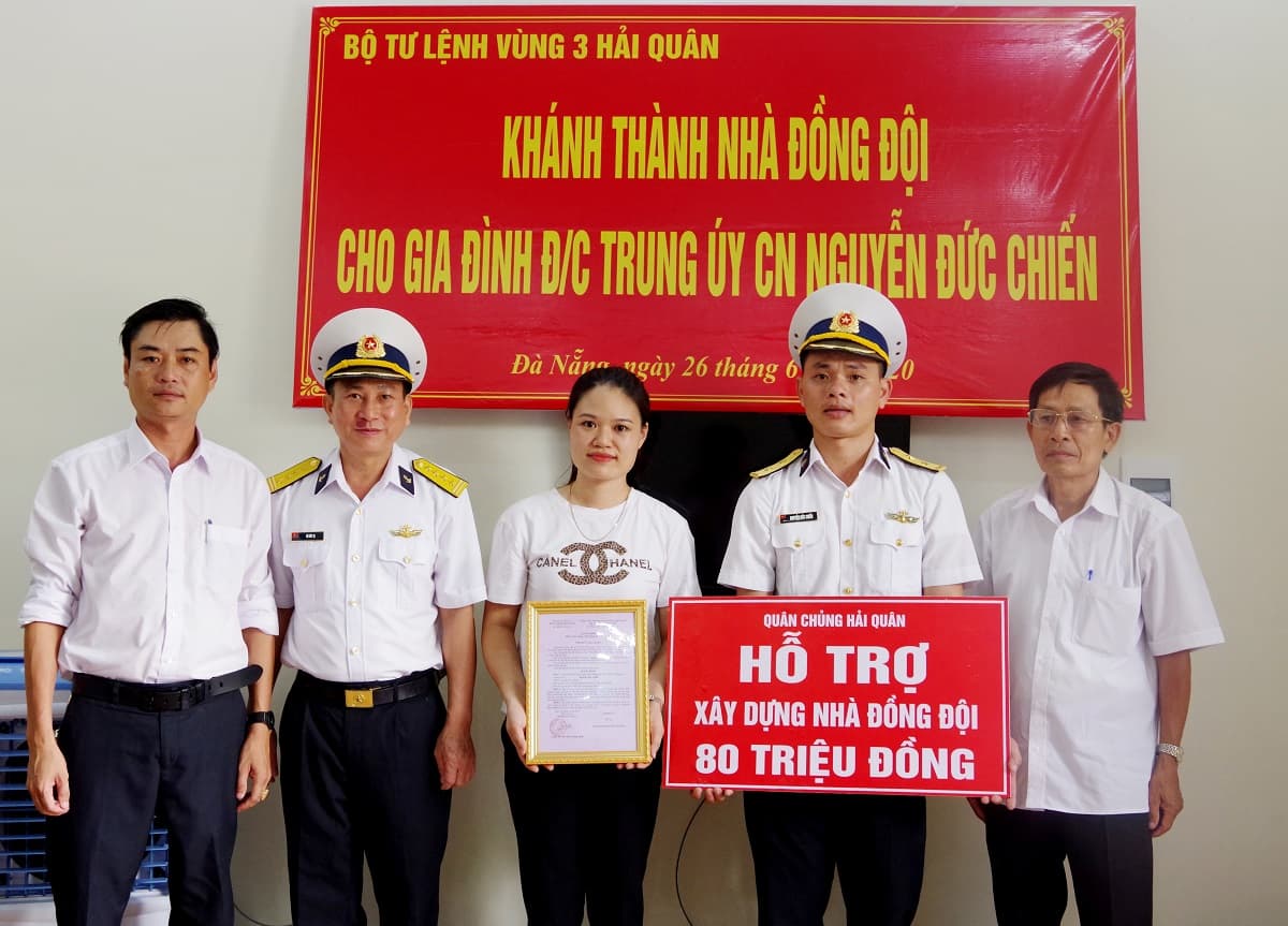 Vùng 3: Khánh thành và bàn giao nhà đồng đội