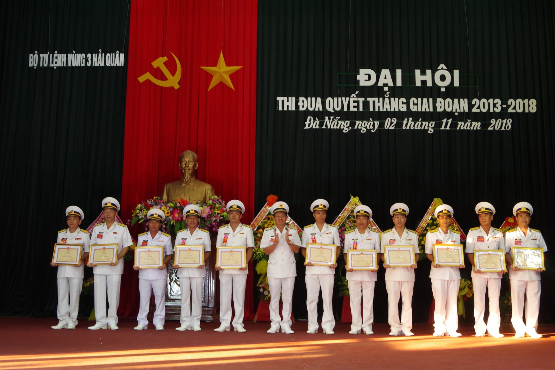 Vùng 3 Hải quân: Đại hội thi đua Quyết thắng giai đoạn 2013- 2018