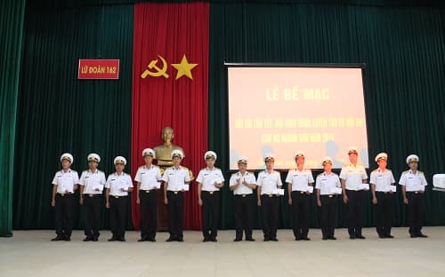 Lữ đoàn 162 Bế mạc Hội thi tàu tốt, hội thao huấn luyện tàu