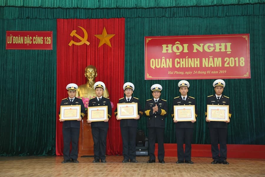 Lữ đoàn Đặc công Hải quân 126 triển khai nhiệm vụ năm 2019