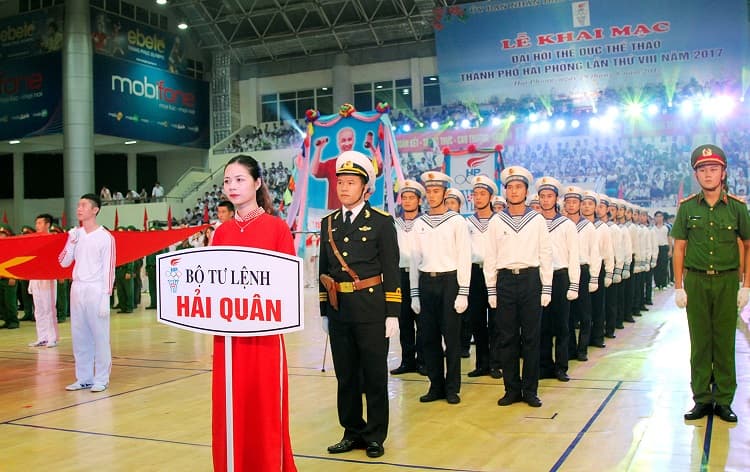 TP. Hải Phòng: Khai mạc Đại hội Thể dục thể thao lần thứ VIII