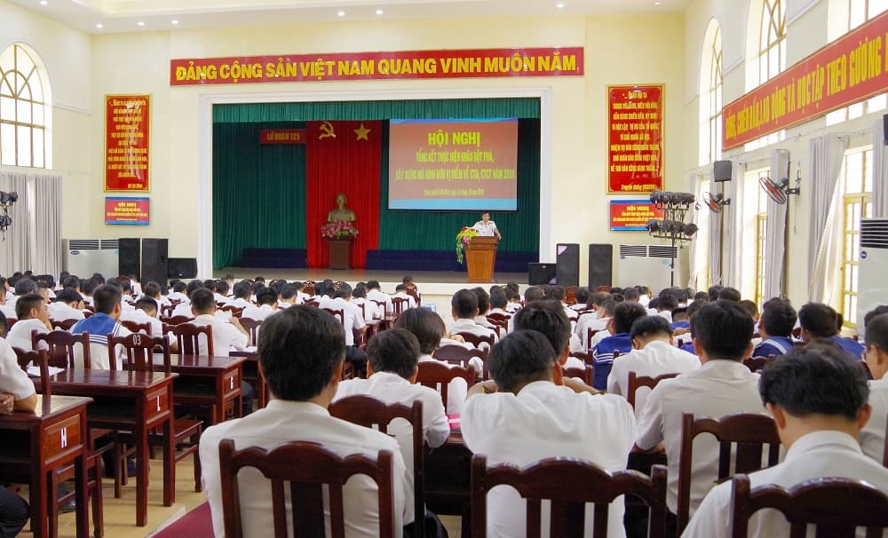 Lữ đoàn 125 tổng kết thực hiện khâu đột phá xây dựng mô hình đơn vị điểm CTĐ, CTCT năm 2019