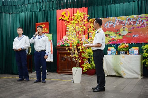 Trường Sa đón chào xuân mới