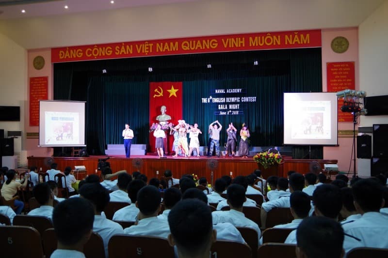 Học viện Hải quân: 22 cá nhân đoạt giải trong Hội thi Olympic tiếng Anh