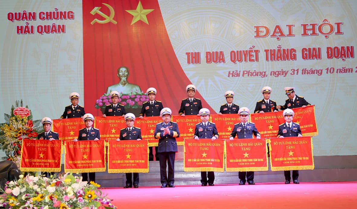 Quân chủng Hải quân: Đại hội Thi đua Quyết thắng giai đoạn 2014-2019