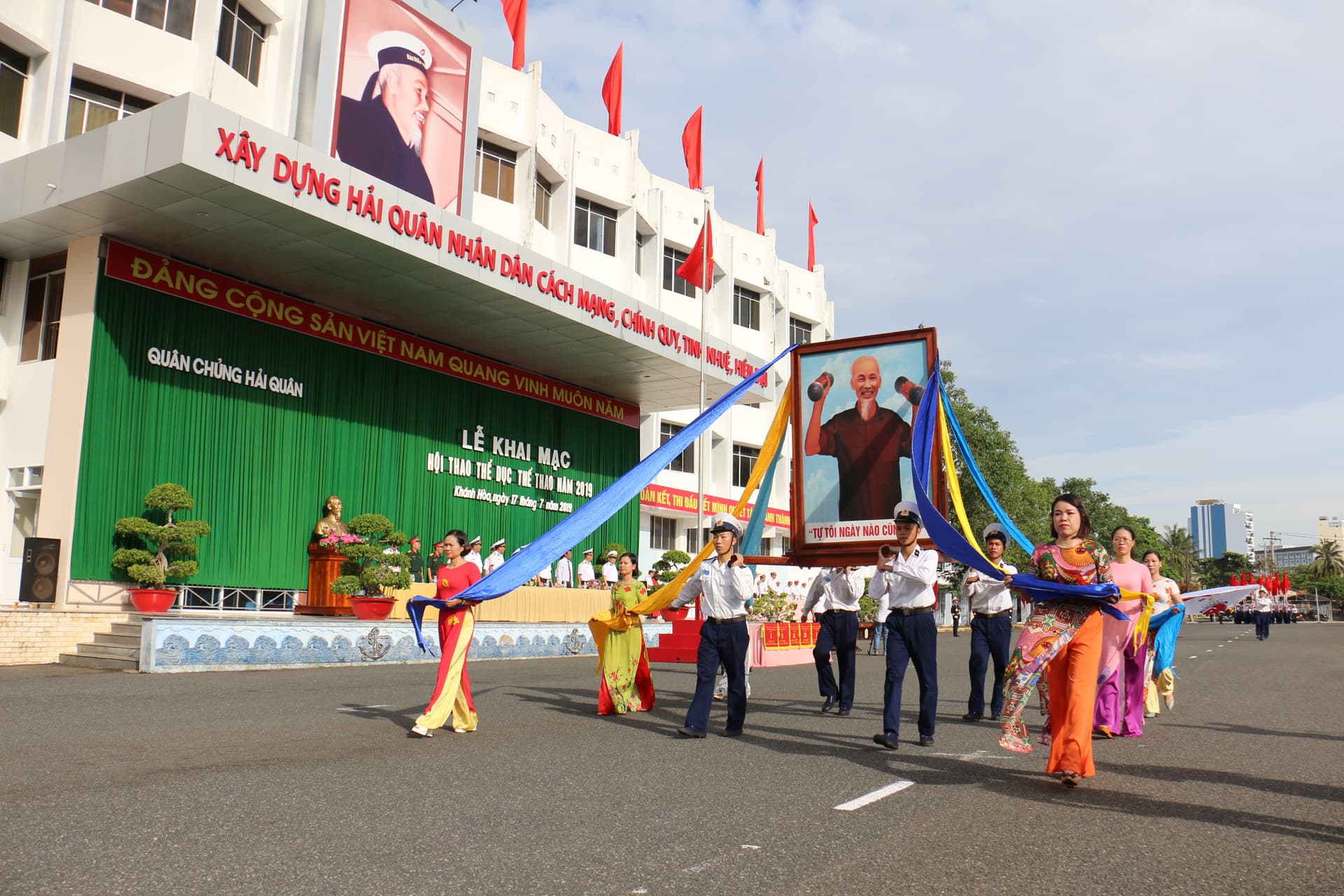 Khai mạc Hội thao thể dục thể thao Quân chủng Hải quân năm 2019