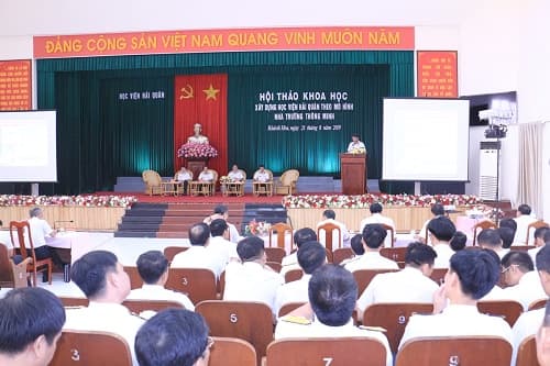 Hội thảo khoa học: Xây dựng Học viện Hải quân theo mô hình Nhà trường thông minh