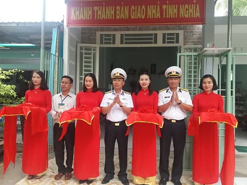 Cục Kỹ thuật Hải quân khánh thành và bàn giao Nhà tình nghĩa tại Cần Thơ