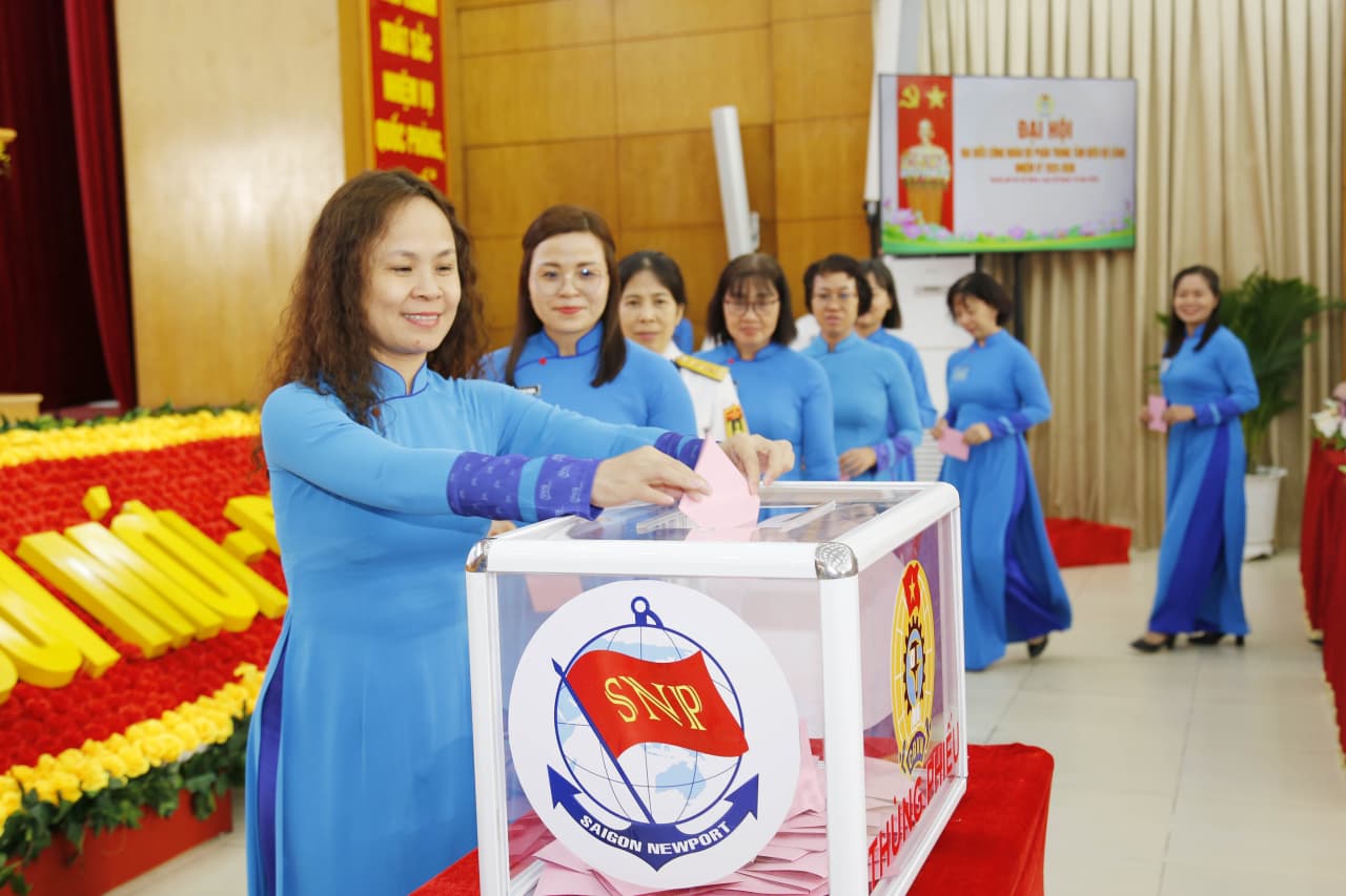 Đại hội Công đoàn Trung tâm Điều độ cảng nhiệm kỳ 2025-2030