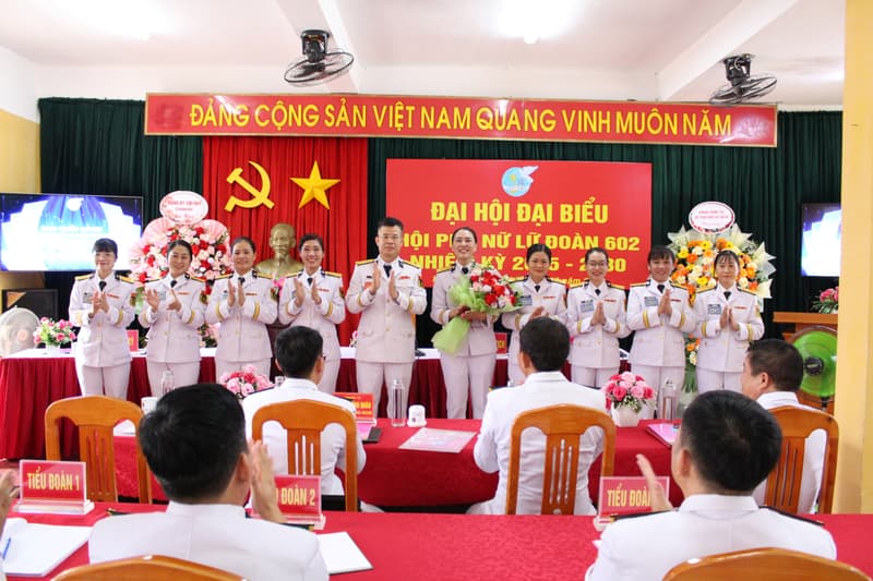 Lữ đoàn 602: Đại hội đại biểu Hội Phụ nữ nhiệm kỳ 2025 - 2030