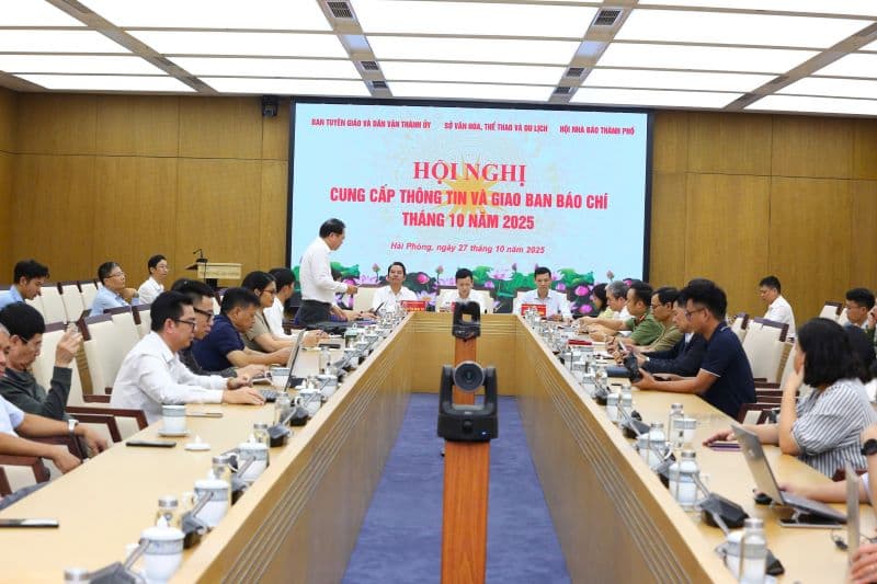Cơ quan báo chí tiếp tục tuyên truyền các sự kiện lớn của thành phố Hải Phòng và đất nước